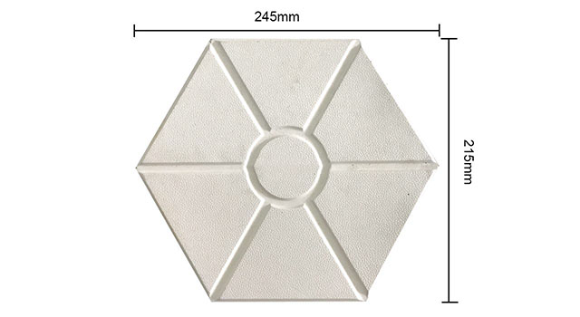 Kích thước gạch bông lục giác