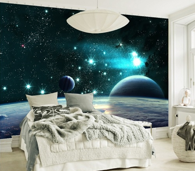 Gạch ốp tường 3D phòng ngủ