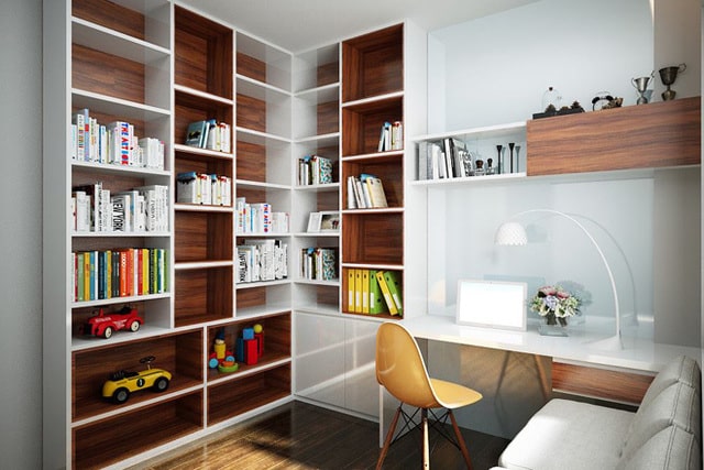 Thiết kế không gian nhỏ với tủ sát trần