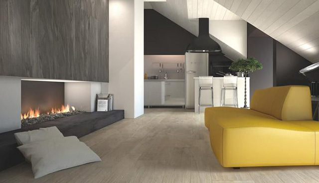 gạch vân gỗ cho không gian yên bình