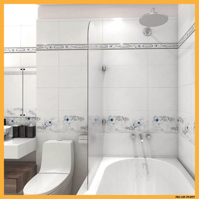 Gạch trang trí phòng vệ sinh